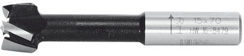Forstner ドリルビット､ラメロキャビネオ､HW､ドリルビット ⌀ 15 mm
